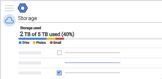 If it is a long colorful bar graph showing colors for each item (Gmail, Drive and Photos) with gray area for unused <strong>storage</strong> than you are using pooled <strong>storage</strong>. . Google workspace for nonprofits storage limit